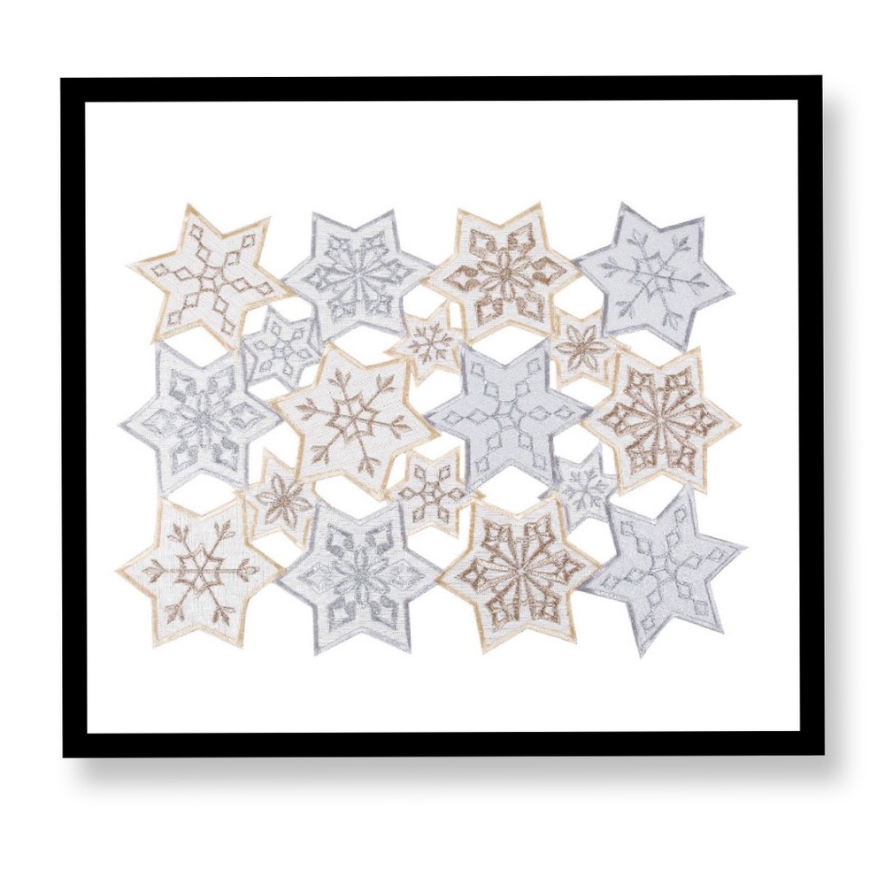 Snowflake Cutout Placement